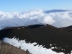 Schnee auf dem Mauna Kea